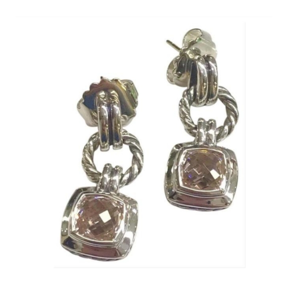 David Yurman Jewelry - David Yurman Renaissance morganite earrings